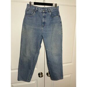 Vintage Street Jeans Womens Light Wash Y2K Straight Leg Mom Dad Denim